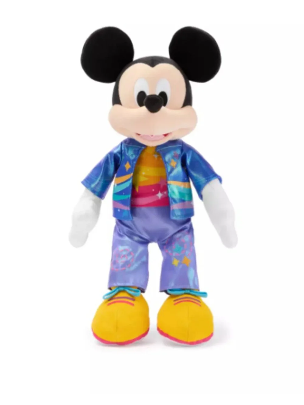 Disney Mickey Mouse Plush Disneyland 70th Anniversary Small 15''